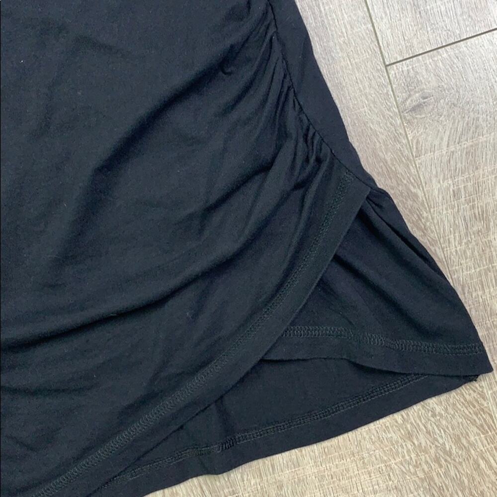 Express Black Long Sleeve Scoop Neck Dress Women's Size XS - Picture 3 of 8